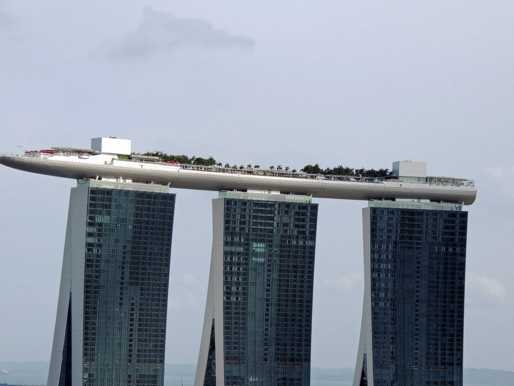Daytime view of Marina Bay Sands